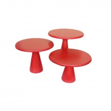 Mini boleiras vermelha