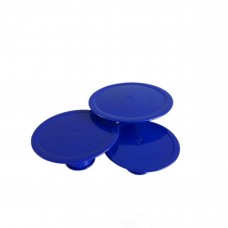 Trio de suportes azul