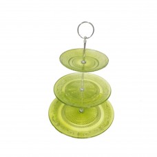 Suporte triplo verde