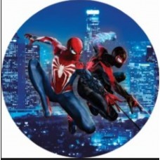 Painel Homem Aranha e Miles Morales