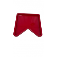 Bandeja bandeirinha vermelha